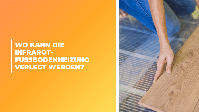 Wo kann die elektrische Fußbodenheizung verlegt werden? - Bringer-Germany