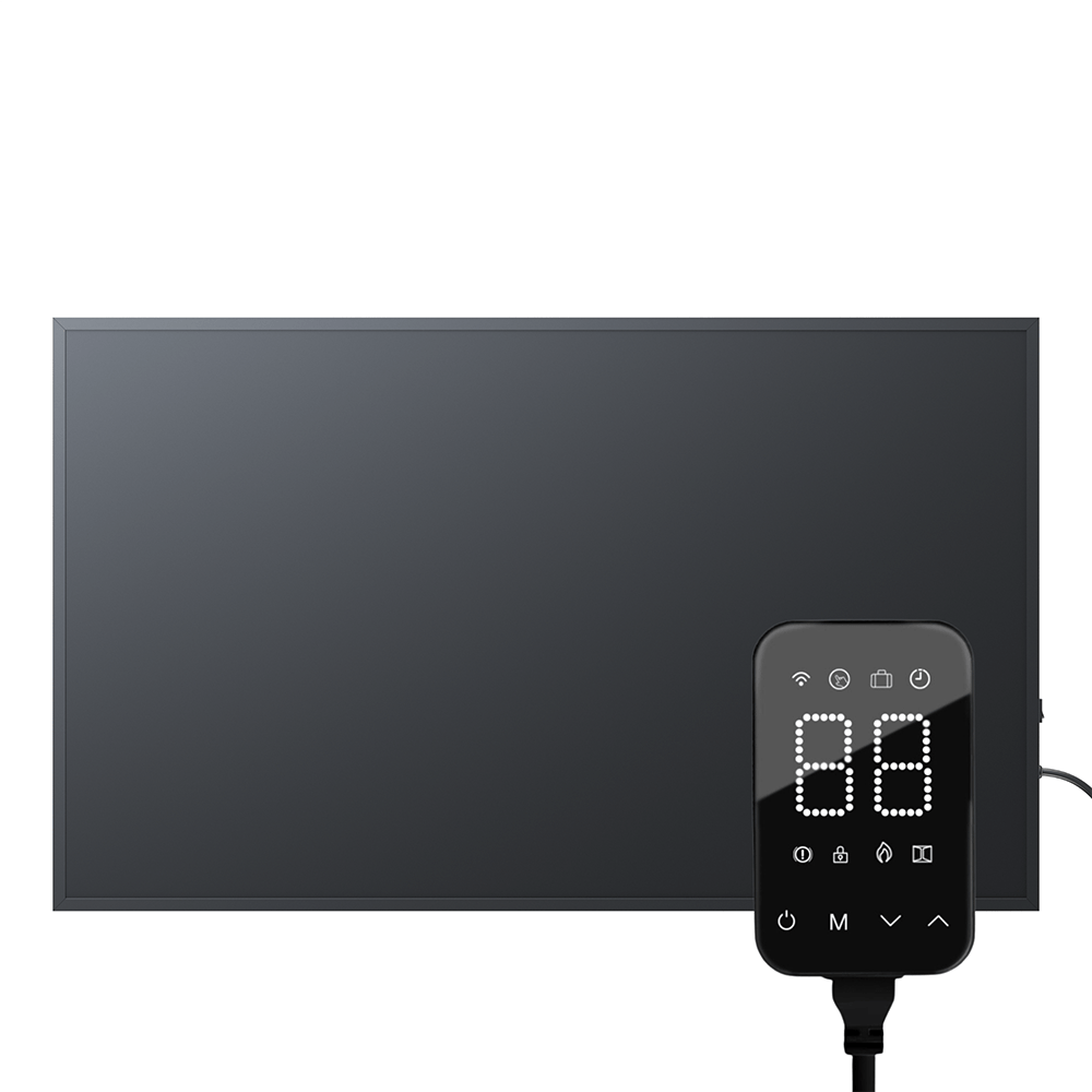 Infrarotheizung 800W mit Smart Steck - Thermostat - Bringer - Germany -