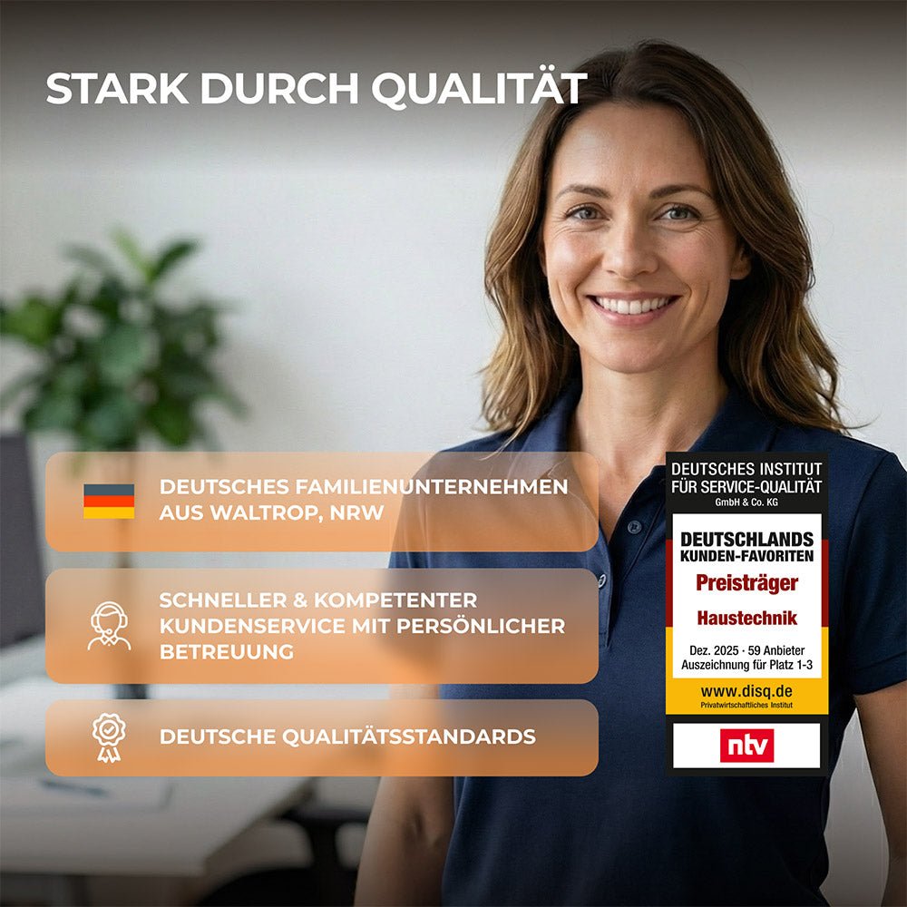 Hybrid Infrarotheizung mit Konvektion - Bringer - Germany -