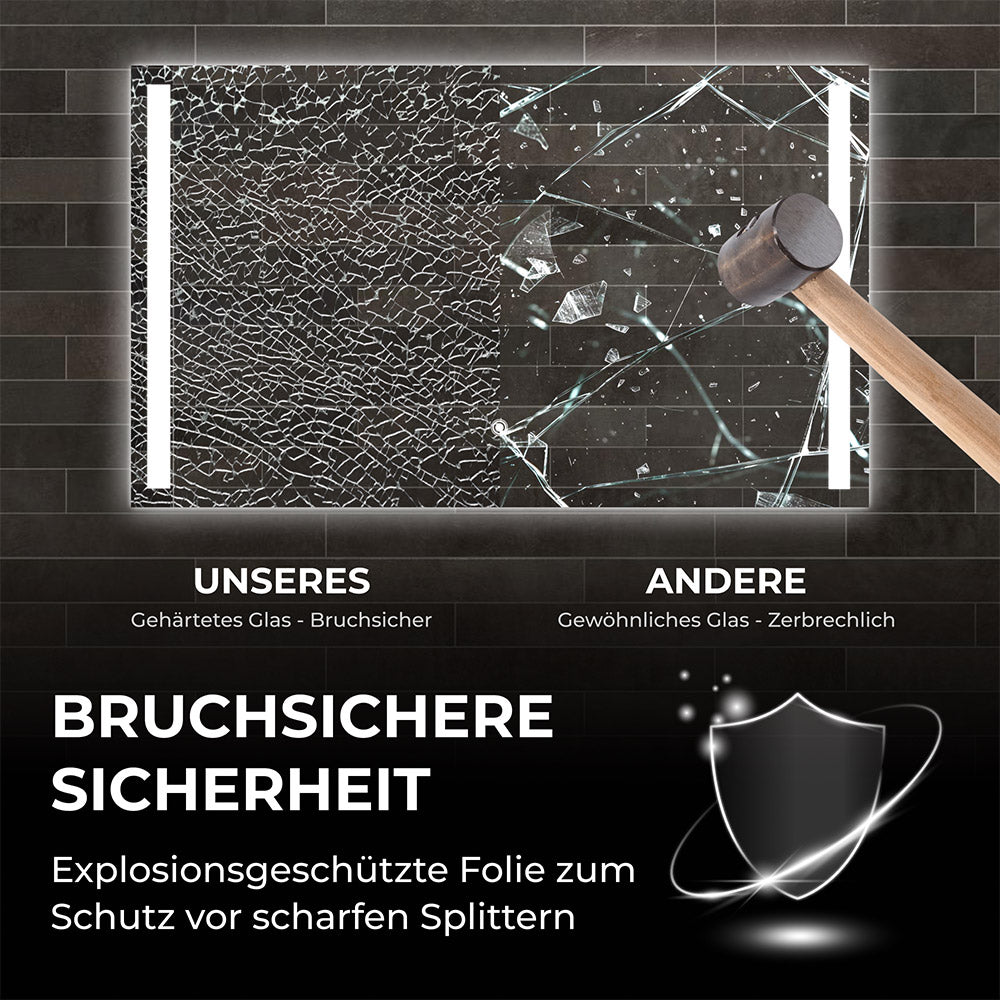 Bringer Badspiegel mit Beleuchtung - BRS103 - Bringer - Germany - Badspiegel