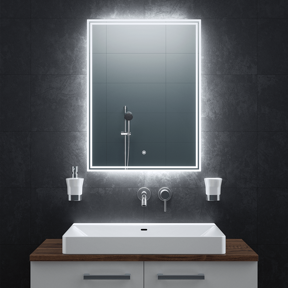 Bringer Badspiegel mit Beleuchtung - BRS107