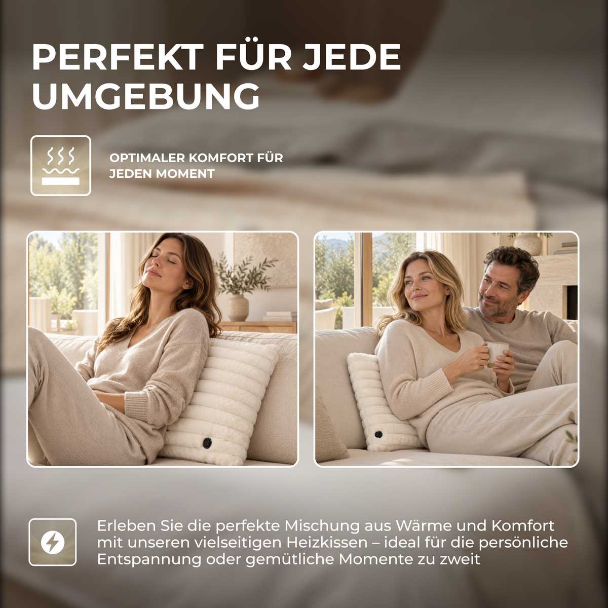 Bringer Kabellose USB-Heizkissen