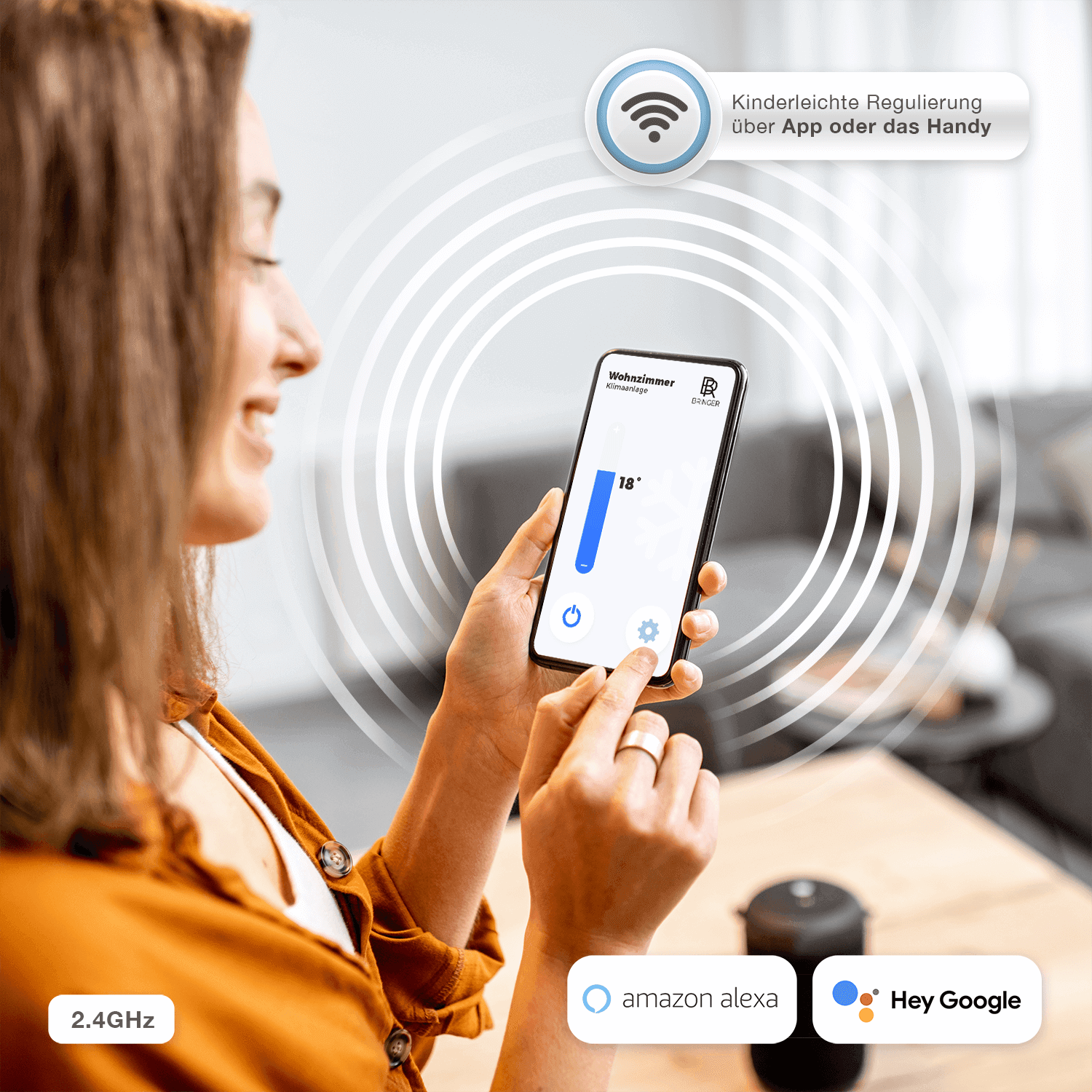 Bringer® Bild Infrarotheizung mit Rahmen - Inselküste, Mallorca - Bringer - Germany - Infrarotheizung