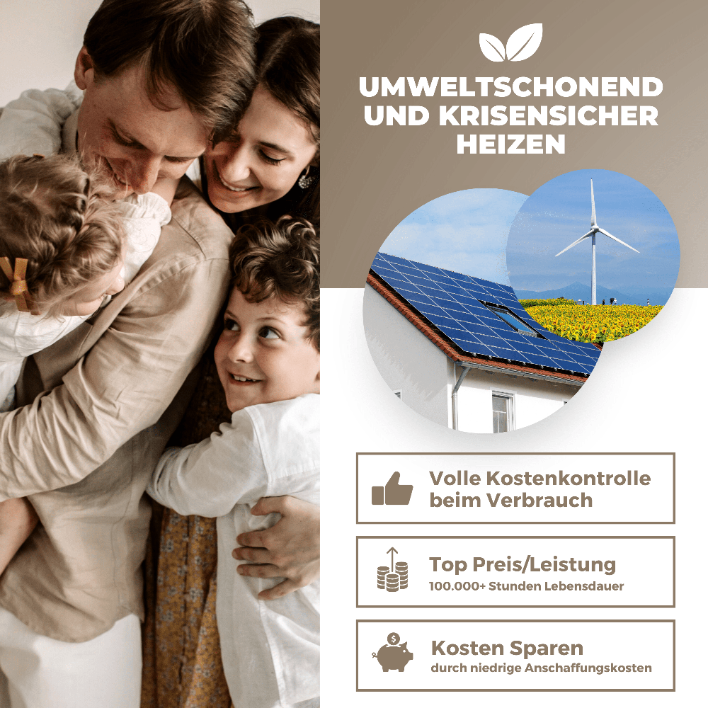 Bringer® Keramik Infrarotheizung in Marmor Optik - Bringer - Germany - Infrarotheizung