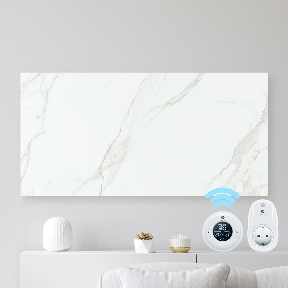 Bringer® Keramik Infrarotheizung in Marmor Optik - Bringer - Germany - Infrarotheizung