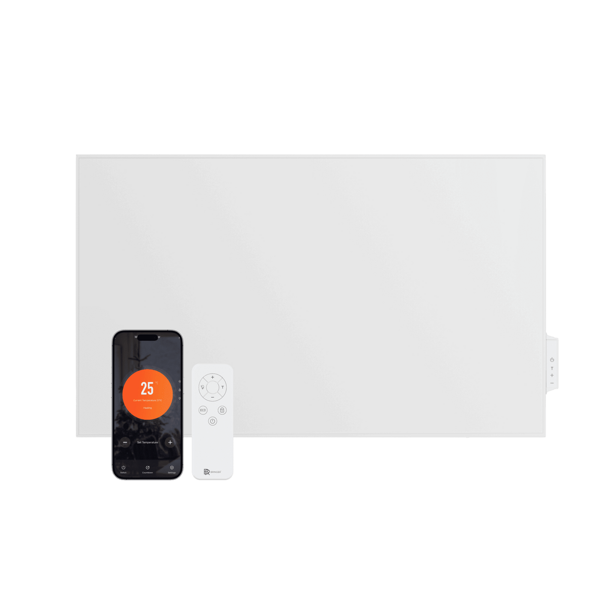 Infrarotheizung 1200 Watt mit Thermostat - Bringer-Germany-Infrarotheizung