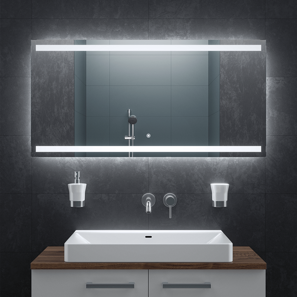 Bringer Badspiegel mit Beleuchtung - BRS106